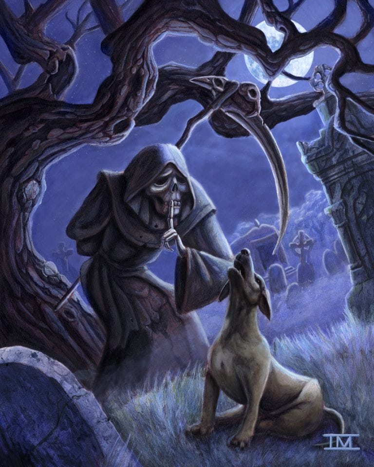 Death is Near | Mixed Media